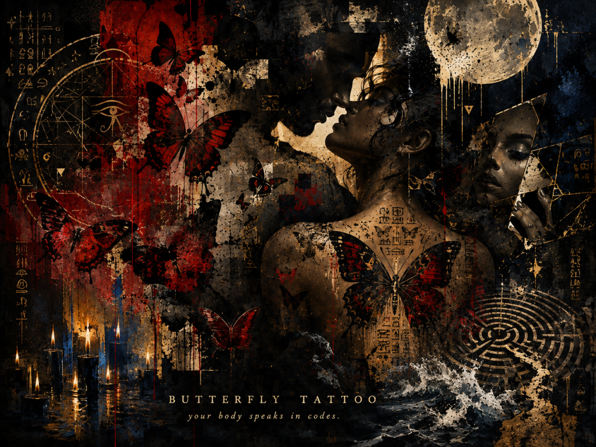 Issue 3 artwork for Butterfly Tattoo: When Skin Becomes Story