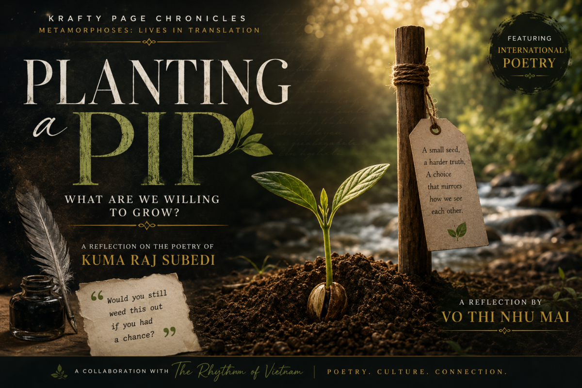 Issue 3 artwork for Planting Pip: What Are We Willing to Grow?