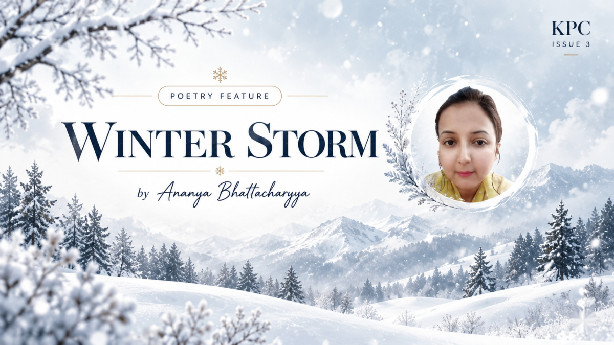Issue 3 artwork for Winter Storm — Ananya Bhattacharyya
